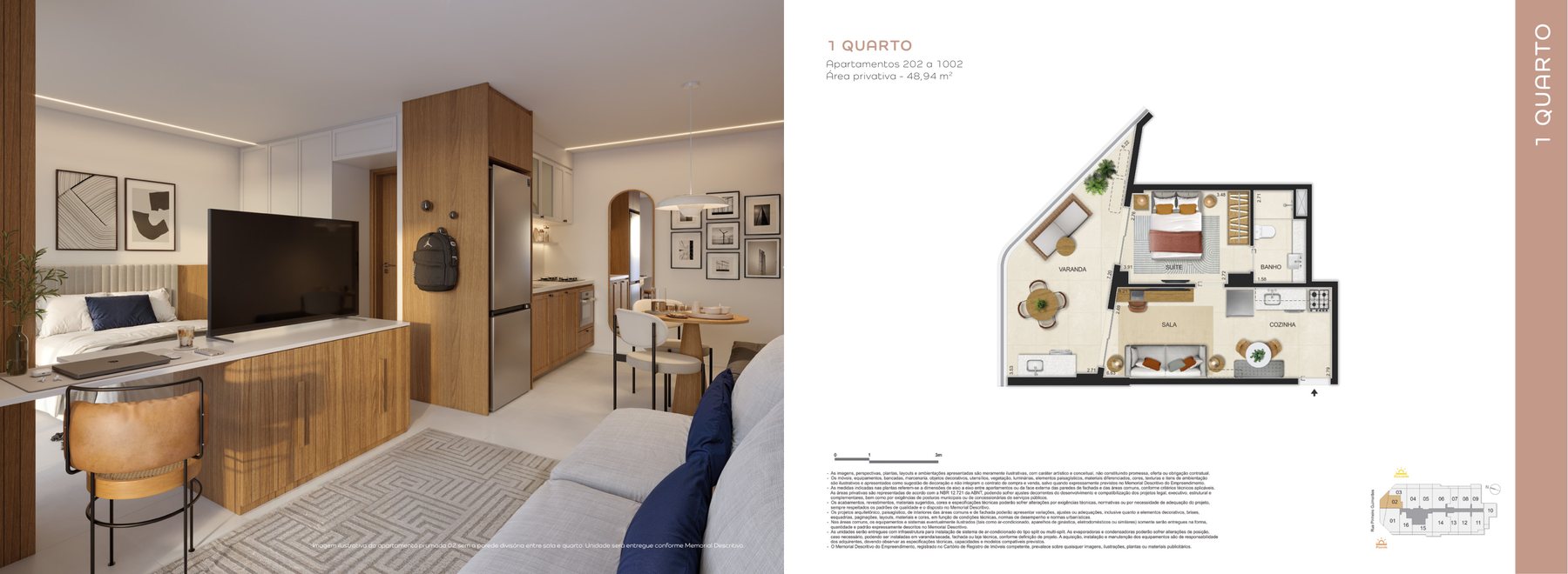 Planta 1 quarto