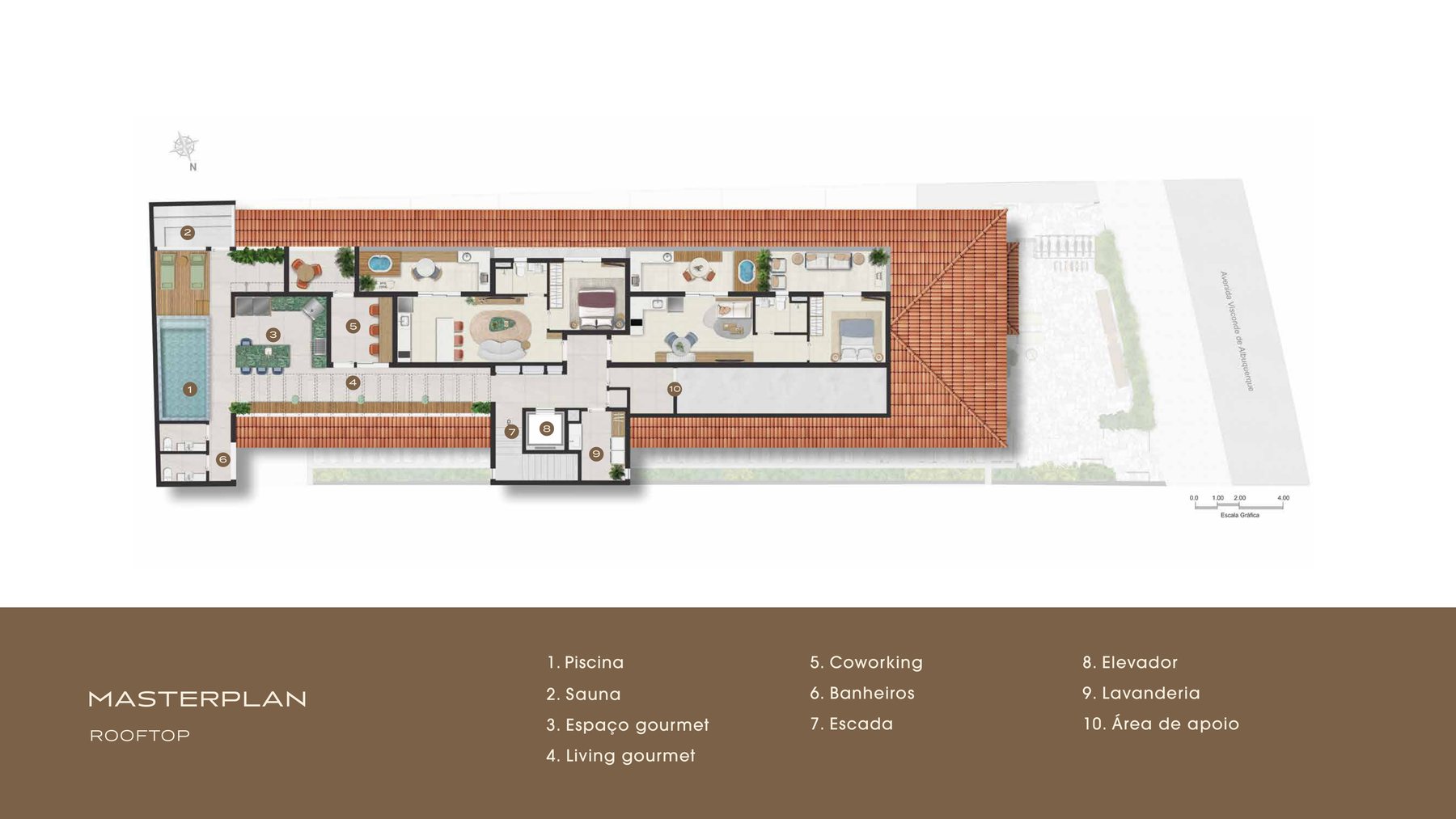 Masterplan do rooftop