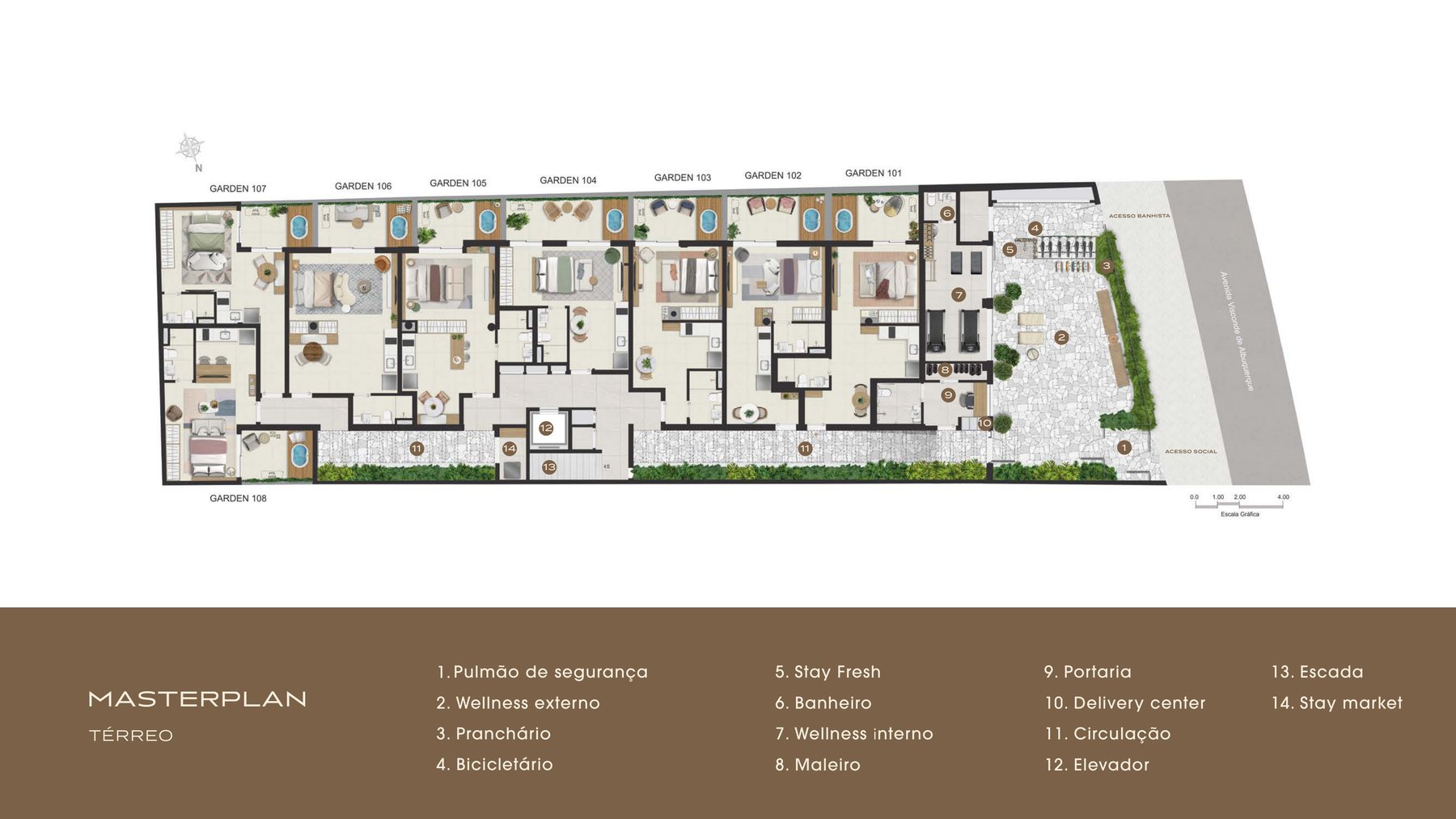 Masterplan do térreo